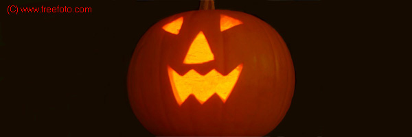 Светильник Джека - традиционный атрибут Хеллоуина
